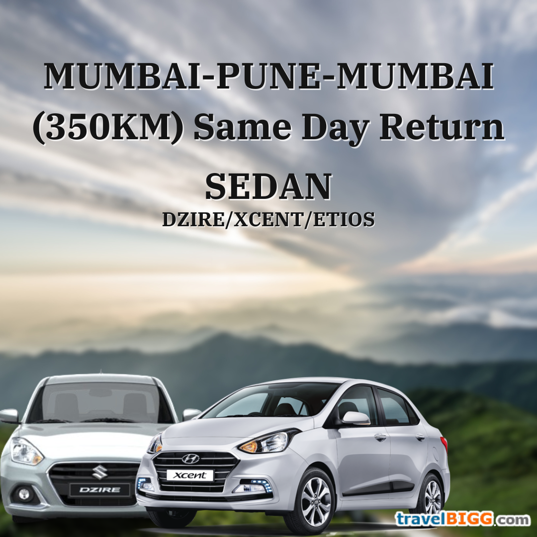 DZIRE for Pune For Same Days:(Seating capacity 4+1) Day