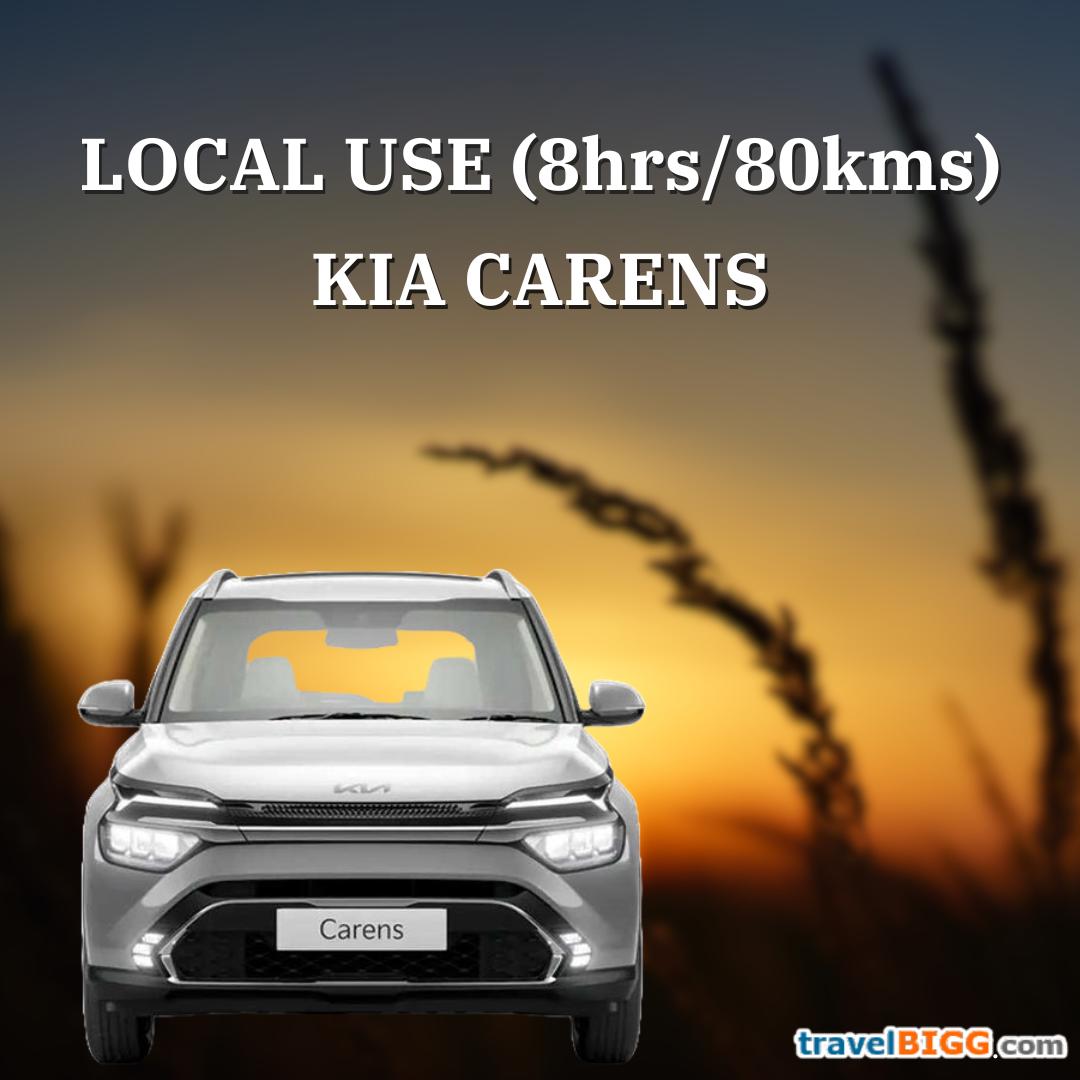 KIA CARENS for Local use :(Seating capacity 6+1)